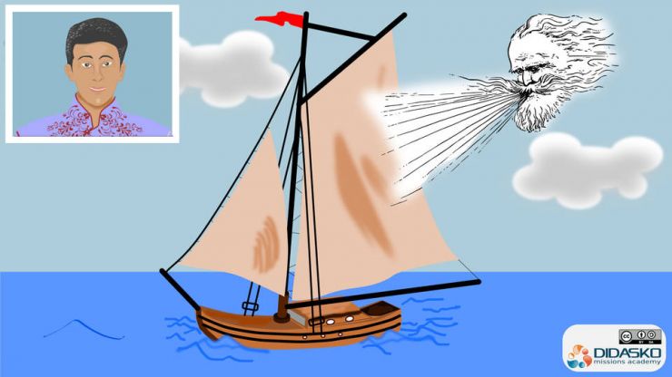 Missionary training is like rigging your boat's sails. The Holy Spirit blows it along well.